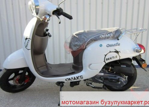 скутер Omaks Bettle белый скутер Omaks Bettle белый, фото