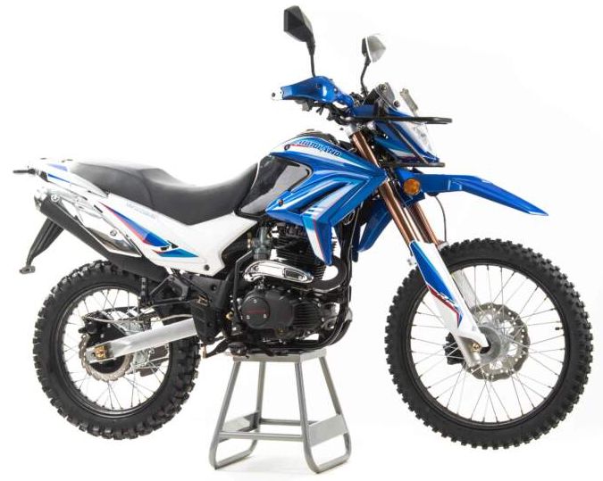 мотоцикл Motoland XR 250 Enduro синий