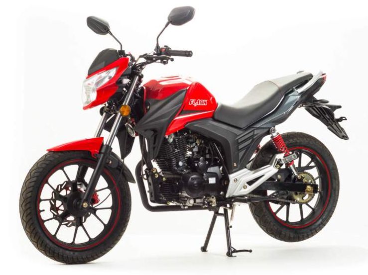 мотоцикл Motoland Flash 200 красный