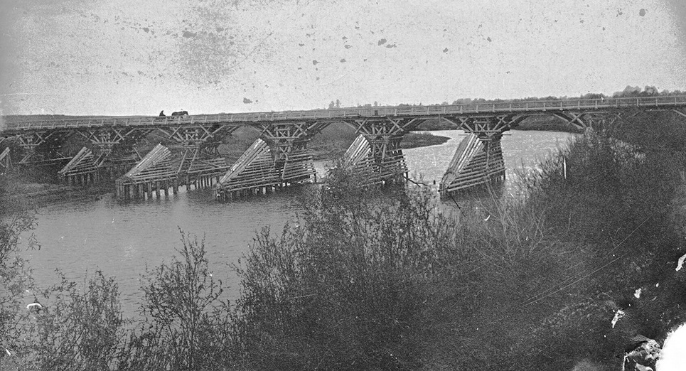 фото мост через Самару в Бузулуке